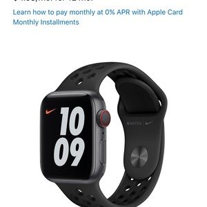 Nike Apple Watch 40 mm Band